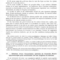 0330 - Page 330 - Réunion des chefs des centres neurologiques militaires et de la Société de neurologie de Paris. 20 décembre 1917 (Val-de-Grâce). II. Organisation des centres neurologiques dans la zone des armées / III. Création de quelques centres spéciaux de rééducation fonctionnelle / IV. Création d'une commission spéciale de contrôle neuropsychiatrique pour solutionner les cas litigieux ou rebelles