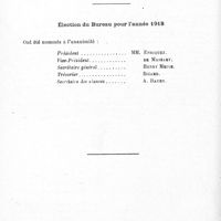 0066 - Page 66 - Société de neurologie de Paris. Séance du 10 janvier 1918. Communications et présentations / Élection du bureau pour l'année 1918