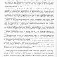 0088 - Page 88 - Société de neurologie de Paris. Séance du 7 février 1918. Communications et présentations. X. Blessures du nerf tibial postérieur, par MM. Pierre Marie, Lecène et P. Béhague / XI. Canule auriculaire à double courant improvisée pour la recherche du nystagmus calorique, par M. R. Sauvage