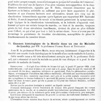 0178 - Page 178 - Société de neurologie de Paris. Séance du 7 mars 1918. Communications et présentations. V. De la claudication intermittente après ligature de l'artère principale du membre inférieur, par MM. J. Babinski et J. Heitz / VI. Examen histologique de la moelle dans un cas de maladie de Landry, par MM. le Professeur Pierre Marie et Trétiakof