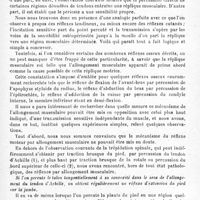 0225 - Page 225 - Société de neurologie de Paris. Séance du 11 avril 1918. Communications et présentations. X. Il n'y pas de réflexes ostéopériostés. Réflexes par allongement tendino-musculaire. Réflexes par percussion tangentielle, par R. Sauvage
