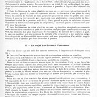 0535 - Page 535 - Société de neurologie de Paris. Séance du 11 juillet 1918. Conduite à tenir au sujet des blessés ayant subi une cranioplastie ou une suture nerveuse, ainsi qu'au sujet de la prothèse des blessés et des malades nerveux