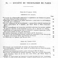 0539 - Page 539 - Tables. II. Société de neurologie de Paris