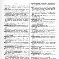 0543 - Page 543 - Tables. III. Table alphabétique des matières analysées