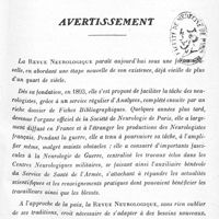 0003 - Page 1 - Avertissement