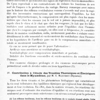 0062 - Page 56 - Société de neurologie de Paris. Séance du 9 janvier 1919. Communications et présentations. III. Aréflexie vestibulaire (Diplégie faciale. Aréflexie tendineuse), par MM. Paul Descomps et Ét. Quercy / IV. Contribution à l'étude des troubles thermiques et électriques dans le Myxoedème, par M. G. Marinesco...