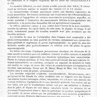 0068 - Page 62 - Analyses. Neurologie. Études générales. Bibliographie. Les lésions de la zone rolandique (Zone motrice et zone sensitive) par blessures de guerre, par Mme Athanassio-Bénisty. Thèse de Paris..., 1918 / Contribution à l'étude neuro-physiologique des traumatismes cérébraux récents, par le Docteur Henri-Paul-Fernand Bouttier. Thèse de Paris..., 1918