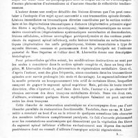 0158 - Page 146 - Analyses. Neurologie. Études générales. Bibliographie. La section totale de la moelle dorsale, par J. Lhermitte..., Tardy-Pigelet, édit., Bourges, 1919 / Archives de neurologie et de psychiatrie, par J.-W. Mott. Archives of Neurology and Psychiatry...