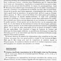 0161 - Page 149 - Analyses. Neurologie. Études générales. Bibliographie. Archives de neurologie et de psychiatrie, par J.-W. Mott. Archives of Neurology and Psychiatry... / Histologie. Évolution des pieds vasculaires de la névroglie chez les vertébrés, par N. Achucarro. Boletin de la Sociedad espanola de Biologia... / Contribution à l'étude de la névroglie des invertébrés, par J. Havet... Trabajos del Laboratorio de investigaciones Biologicas de la Universidad de Madrid...