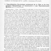 0542 - Page 518 - Société de neurologie de Paris. Séance du 5 juin 1919. Communications et présentations. IX. Résultats éloignés des cranioplasties par homo-plaque osseuse crânienne, par MM. Sicard et Dambrin / X. Vaso-dilatation paralytique unilatérale de la tête et du cou, d'origine sympathique et consécutive à une thyroïdectomie médiane, par M. André Barbé