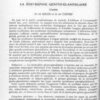 0780 - Page 752 - Mémoires originaux. Actualité. La dystrophie génito-glandulaire, d'après O. de Souza et A. de Castro