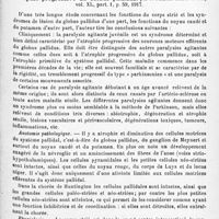 0801 - Page 773 - Analyses. Neurologie. Études spéciales. Encéphale. Abcès multiples du cerveau à pneumocoque, par Mlle Condat. Archives de médecine des enfants... / Atrophie progressive du globus pallidus, par J. Ramsay Hunt. Brain...