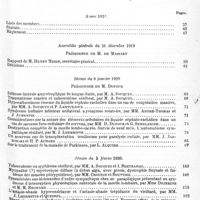 0007 - Page 3 - Tables. II. Société de neurologie de Paris