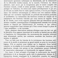 0142 - Page 76 - Société de neurologie de Paris. Séance du 8 janvier 1920. Communications et présentations. VI. Destruction complète de la moelle lombo-sacrée. Survie de neuf mois. L'automatisme sympathique résiduel, par M. J. Lhermitte