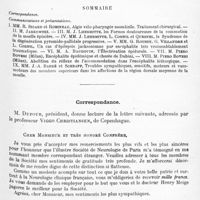 0327 - Page 255 - Société de neurologie de Paris. Séance du 4 mars 1920. Sommaire / Correspondance [Vigo Christiansen]