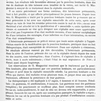 0583 - Page 507 - Analyses. Thérapeutique. La ponction lombaire comme traitement de certaines formes de céphalée essentielle, par Giovanni Mingazzini. Il Policlinico (sezione medica)...