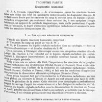 0739 - Page 661 - Société de neurologie de Paris. Réunion neurologique annuelle (9-10 juillet 1920). Samedi 10 juillet. Séance du matin. Troisième partie. Diagnostic humoral