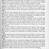 1133 - Page 1049 - Analyses. Neurologie. Études spéciales. Épidémiologie. Un cas de myoclonie ascendante progressive et un cas de chorée aiguë au cours de l'épidémie actuelle de grippe, par P. Carnot et Ch. Gardin. Bulletins et mémoires de la Société médicale des hôpitaux de Paris... / Sur l'encéphalite léthargique, par U. Gabbi. Giornale di Clinica medica... / L'encéphalite léthargique, par Gaspare Basile. Rivista sanitaria...