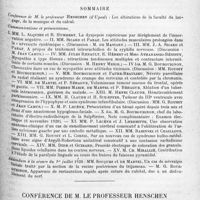 1173 - Page 1089 - Société de neurologie de Paris. Séance du 4 novembre 1920. Sommaire / Conférence de M. le Professeur Henschen... Les altérations de la Faculté du langage, de la musique et du calcul