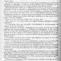 1200 - Page 1116 - Société de neurologie de Paris. Séance du 4 novembre 1920. Communications et présentations. X bis. Note complémentaire : examen électrique (6 novembre 1920), par M. G. Bourguignon... / XI. Une observation anatomo-clinique d'un cas de ramollissement cérébral consécutif à l'oblitération de l'artère syslvienne gauche par une embolie métallique, par MM. P. Lecène et J. Lhermitte