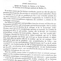 0045 - Page 39 - Mémoires originaux. Neurologie. IV. Les syndromes nerveux liés aux hétéromorphismes régionaux du rachis en particulier à ceux de la vertèbre présacrée, par André Roccavilla...