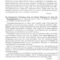 0146 - Page 136 - Analyses. Neurologie. Études générales. Physiologie. Des réflexes gyratifs, réflexes d'adaptation et d'accommodation du sens de la gyration, par L. Bard..., Journal de physiologie et de pathologie générale... / De l'inclination voltaïque chez les sujets normaux et chez les hémiplégiques, par L. Bard..., Revue de médecine... / Sur les mouvements des yeux déterminés par des Stimulus acoustiques, par A. Stefanini, Archives italiennes de biologie...