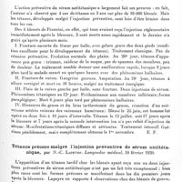 0421 - Page 403 - Analyses. Neurologie. Études spéciales. Infections et intoxications. L'accoutumance rapide aux poisons vermineux (tachysynéthie, tachyphylaxie, skeptophylaxie), par J. Parisot et P. Simonin. Réunion biolog. de Nancy... Revue méd. de l'Est... / Tétanos. Tétanos anormal chez les prophylactisés, par Metello Francini. Il Morgagni (Archivio)... / Tétanos précoce malgré l'injection préventive de sérum antitétanique, par N.-C. Lapeyre. Languedoc médical...