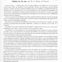 0699 - Page 681 - Réunion neurologique annuelle (3-4 juin 1921). Discussion. Formes cliniques. Syndrome parkinsonien postencéphalitique chez les enfants, par M. Henri Roger... / Syndrome parkinsonien fruste, suite d'encéphalite, chez une fillette de 14 ans, par M. J. Heitz et Verny