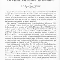 0840 - Page 812 - Mémoires originaux. Neurologie. IV. L'acrodynie : une intoxication arsenicale, par le Professeur Karl Petren...