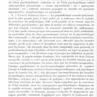 0898 - Page 870 - Congrès des aliénistes et neurologistes de France et des pays de langue française. XXVe session. - Luxembourg-Metz. - 1er-6 août 1921. Résumé du rapport sur la conscience de l'état morbide chez les psychopathes, par M. Logre... / Discussion sur la conscience de l'état morbide chez les psychopathes