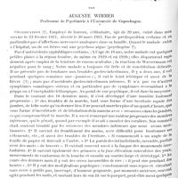 1240 - Page 1206 - Mémoires originaux. Neurologie. III. Études sur les symptomes extra-pyramidaux. Pseudo-sclérose sans affection hépatique, par Auguste Wimmer...