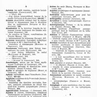 0011 - Page 7 - Année 1924. Tables du Tome I. V. Table alphabétique des matières analysées