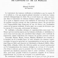 0055 - Page 23 - Mémoires originaux. Neurologie. IV. De la radiothérapie des tumeurs du cerveau et de la moelle, par Edward Flatau...