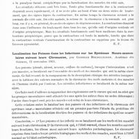0512 - Page 480 - Analyses. Neurologie. Études spéciales. Nerfs périphériques. Traitement de la contracture par l'excitation électrique des muscles non contracturés dans les lésions du faisceau pyramidal et dans la contracture secondaire à la paralysie faciale périphérique. Evolution de la chronaxie au cours du traitement, par Georges Bourguignon. Académie des sciences... / Localisation des poisons dans les infections sur les systèmes neuro-musculaires suivant leurs chronaxies, par Georges Bourguignon. Académie des sciences... / La chronaxie des nerfs et muscles chez les rachitiques, par G. Bourguignon et G. Banu. Soc. de biologie...