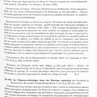 0513 - Page 481 - Analyses. Neurologie. Études spéciales. Nerfs périphériques. La chronaxie des nerfs et muscles chez les rachitiques, par G. Bourguignon et G. Banu. Soc. de biologie... / Le rôle de l'électro-radiologie dans les névrites motrices, par Delherm et Querrière. Revue méd. France Proche-Orient...