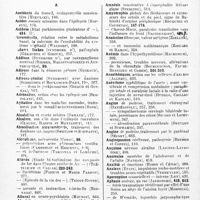 0010 - Page 6 - Année 1926. Tables du tome II. VI. Table alphabétique des matières analysées