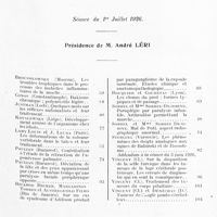 0091 - Page 43 - Société de neurologie de Paris. Séance du 1er juillet 1926