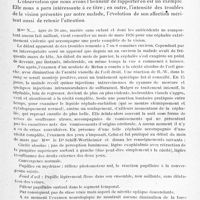 0475 - Page 423 - Société de neurologie de Paris. Séance du 4 novembre 1926. Communications et présentations. VIII. La forme céphalalgique de la sclérose en plaques, par MM. Ch. Foix, Maurice-Lévy et Mme Schiff-Wertheimer
