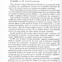 0326 - Page 266 - Société de neurologie de Paris. Séance du 2 février 1923. Communications et présentations. Rétraction et inversion avec atrophie du mamelon, consécutives à un zona thoracique, par MM. J. Lhermitte et N. Kyriaco / La « balance faradique », méthode de comparaison simultanée de l'excitabilité faradique de deux muscles homonymes, droit et gauche, par M. Albert Charpentier