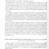 0526 - Page 466 - Analyses. Psychiatrie. Études générales. Sémiologie. Auto-observation d'hallucinations visuelles, par P. Quercy. Journal de psychologie normale et pathologique... / L'état mental des hallucinés et ses deux facteurs, par Henri Bouyer. Encéphale...
