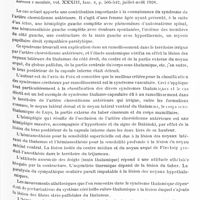 0197 - Page 135 - Analyses. Neurologie. Études spéciales. Cerveau. Syndrome thalamique atypique, par Waldemiro Pires. Archivos Brasileiros de Medicina... / Syndrome thalamo-capsulaire par ramollissement dans le territoire de l'artère choroïdienne antérieure (Sindrome talamo-capsulare per rammolimento nel territorio dell'arteria coroidea anteriore), par Umberto Poppi. Rivista di Patologia nervosa e mentale... / Contribution à l'étude des syndromes du noyau rouge (Contributio allo studio delle sindromi del nucleo rosso), par Umberto de Giacomo. Rivista di Patologia nervosa e mentale...