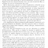0319 - Page 255 - Société de neurologie de Paris. Séance du 7 février 1929. A propos du procès-verbal. Inoculation de trypanosomes dans la paralysie générale, par MM. Sicard, Haguenau et Gilbert-Dreyfus / Rigidité parkinsonnienne et rigidité de déséquilibre varient au bras, dès que l'attention prend une direction nouvelle, par MM. J. Froment et P. Dubouloz