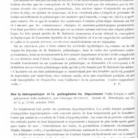 0412 - Page 348 - Analyses. Neurologie. Études spéciales. Névroses. Hystérie et syndromes extrapyramidaux, par A. Rouquier et R. Darré. Encéphale... / Sur la thérapeutique et la pathogénèse du bégaiement (Sulla terapia e sulla patogenesi della balbuzie), par Giuseppe Petrelli. Annali di Nevrologia...