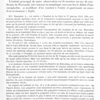 0547 - Page 479 - Société de neurologie de Paris. Séance du 7 mars 1929. Encéphalite aiguë avec syndrome de Parinaud précoce, compliqué et transitoire (Présentation de la malade), par MM. Laignel-Lavastine et Pierre Bernal