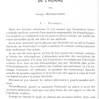 0660 - Page 590 - Mémoires originaux. La chronaxie du faisceau pyramidal de l'homme, par Georges Bourguignon