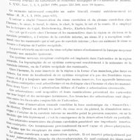 0905 - Page 835 - Analyses. Neurologie. Études générales. Anatomie. Sur la structure du ganglion interpédonculaire, par Luis Calderon, Travaux du laboratoire de recherches biologiques de l'Université de Madrid... / Sur la structure et l'innervation du sinus carotidien de l'homme et des mammifères. Nouveaux faits sur l'innervation et la fonction du glomus caroticum (Etudes anatomiques et physiologiques), par F. de Castro... Travaux du laboratoire de recherches biologiques de l'Université de Madrid...