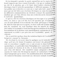 1108 - Page 1038 - Xe Réunion neurologique internationale annuelle. 3-6 juin 1929. Séance du mardi 4 juin 1929 (après-midi). Variations des caractères d'apparition d'un torticolis spasmodique, par M. E. Krebs / La chronaxie dans le torticolis spasmodique et autres états spasmodiques, par M. Georges Bourguignon