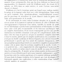 1281 - Page 1212 - Société de neurologie de Paris. Séance du 30 mai 1929. Communications et présentations. Double syndrome de Brown-Séquard par épendymogliome cervicodorsal, par MM. G. Roussy, J. de Massary et N. Kyriaco / Atrophie cérébelleuse progressive d'origine syphilitique. Etude anatomique, par MM. Georges Guillain, Ivan Bertrand et Jacques Decourt