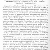 1319 - Page 1250 - Société de neurologie de Paris. Séance du 30 mai 1929. Communications et présentations. Les lésions cérébrales et médullaires de la poliomyélite aiguë de l'adulte, par MM. André-Thomas et Jean Lhermitte. (Travail de la Fondation Dejerine) / Les lésions médullaires du zona idiopathique. La myélite zostérienne, par MM. Faure-Beaulieu et Jean-Lhermitte. (Travail de la Fondation Dejerine)