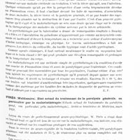 0185 - Page 133 - Analyses. Psychiatrie. Études générales. Sémiologie. Anglade (Roger)... La pyrétothérapie dans le traitement de la paralysie générale. Monde médical... / Pirès (Waldemiro). Etat actuel du traitement de la paralysie générale, en particulier par la malariathérapie (Estado actual do tratamento da paralysia geral, em particular, pela malarioterapia). Archivos brasileiros de Medicina... / Medea (E.)... Commentaires à propos de la malariathérapie dans la paralysie générale (commenti a proposito della malarioterapia nella paralisi progressiva). Il Policlinico, sezione pratica...